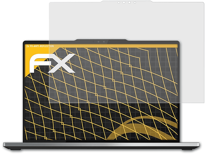 ATFOLIX 2x Displayschutz(für ThinkPad Lenovo FX-Antireflex Z13)