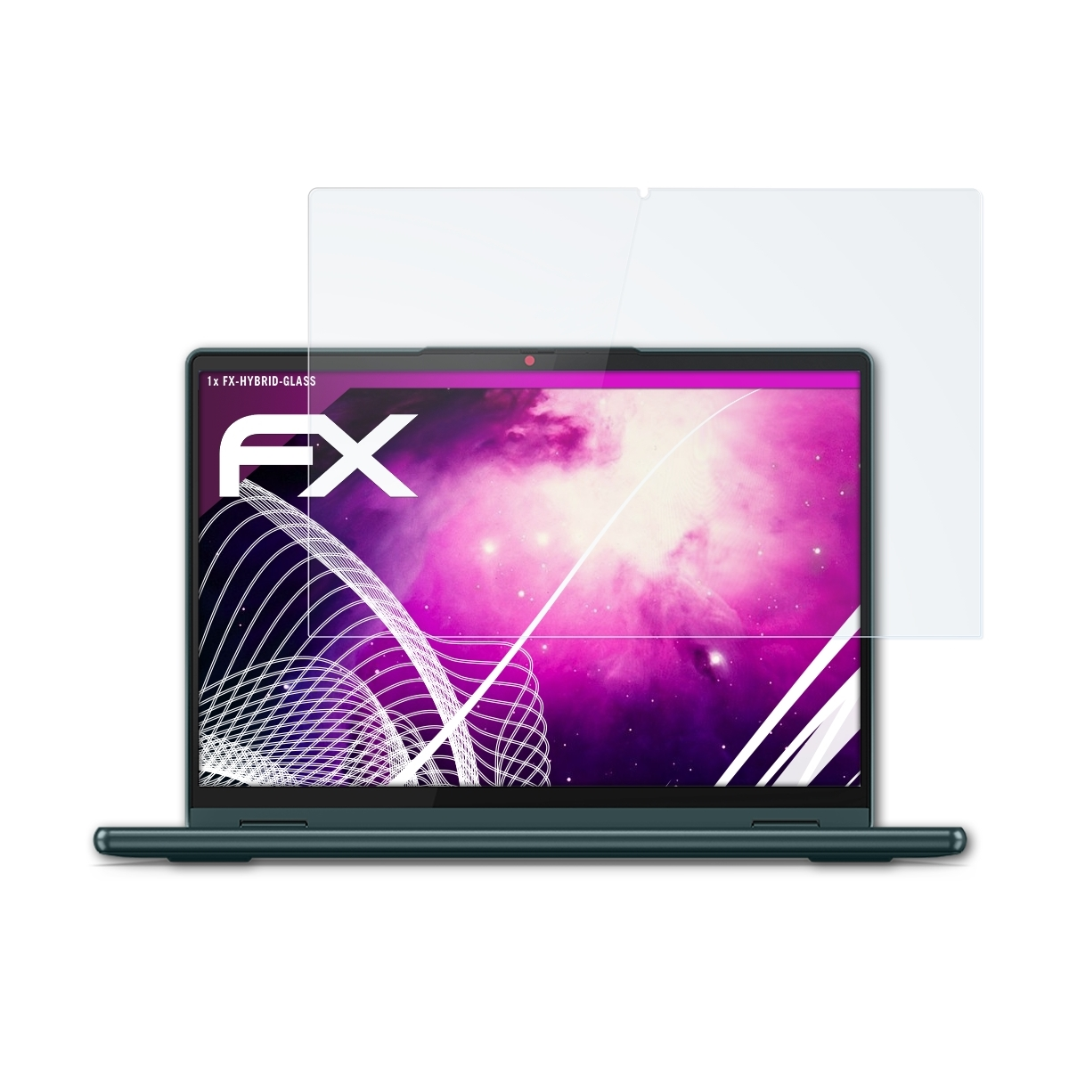 ATFOLIX FX-Hybrid-Glass Schutzglas(für (Gen 6 Lenovo 7)) Yoga