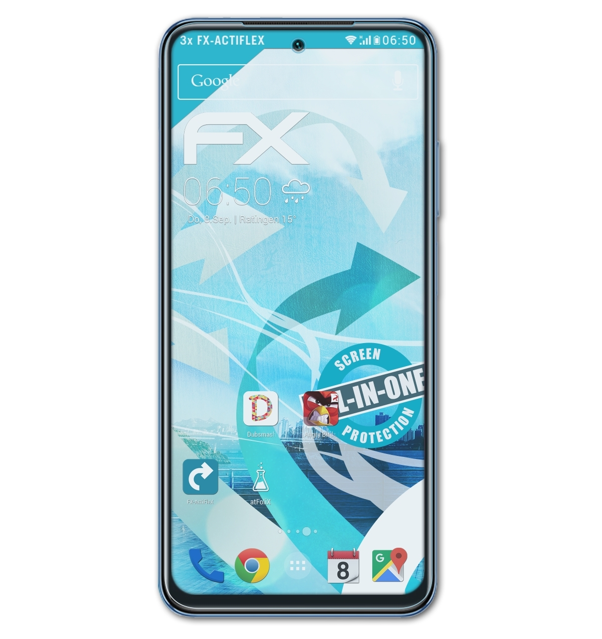 Note 3x Redmi ATFOLIX Displayschutz(für FX-ActiFleX Xiaomi 11 SE)