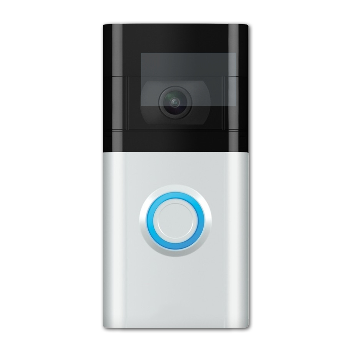 ATFOLIX 2x klar&stoßfest Displayschutz(für Ring Video 3) Doorbell