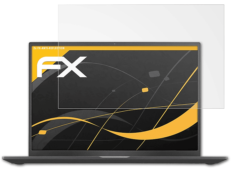 ATFOLIX 2x FX-Antireflex Displayschutz(für LG Ultra PC (14U70Q))