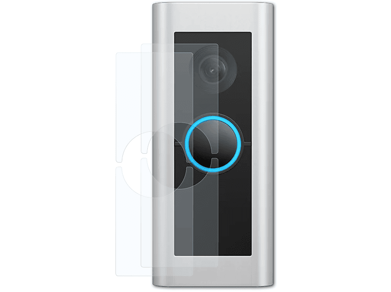 BRUNI 2x glasklare Displayschutz(für Ring Video Doorbell Pro 2)