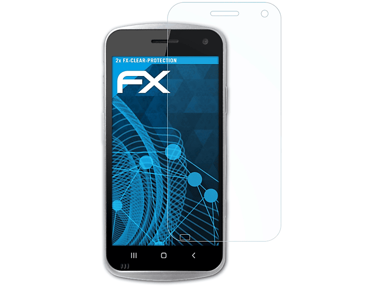 ATFOLIX 2x FX-Clear Point Displayschutz(für PM30hc) Mobile