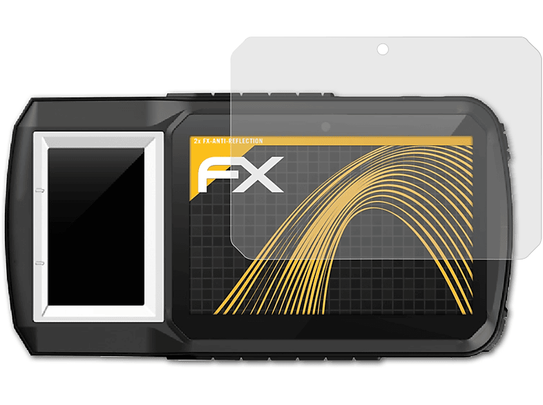 ATFOLIX 2x FX-Antireflex Displayschutz(für Coppernic Fap 50)