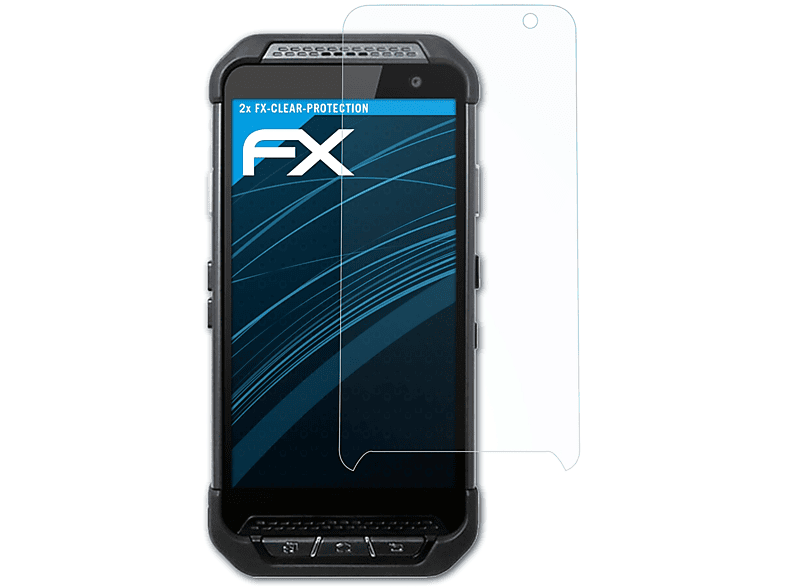PM85) ATFOLIX FX-Clear Displayschutz(für 2x Mobile Point