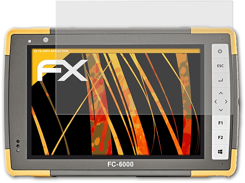 ATFOLIX Topcon FC-6000) 2x Displayschutz(für FX-Antireflex