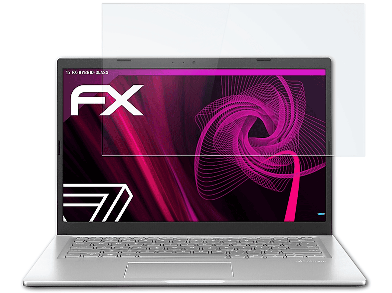 ATFOLIX FX-Hybrid-Glass Schutzglas(für Asus X415)