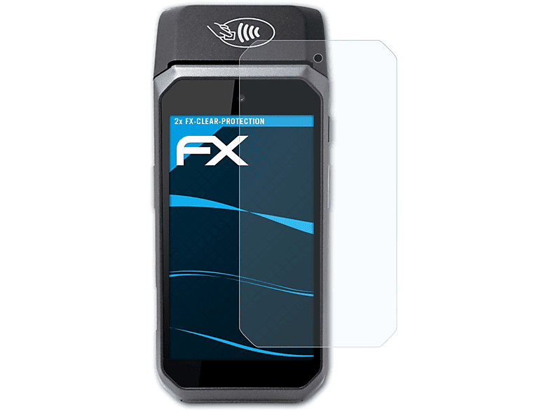 ATFOLIX 2x FX-Clear Displayschutz(für Point Mobile PM500) | Schutzfolien & Schutzgläser