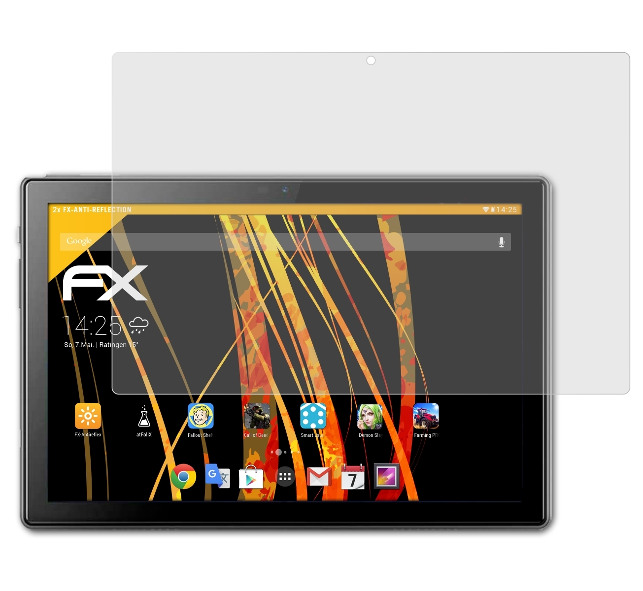 ATFOLIX 2x FX-Antireflex Displayschutz(für Prixton Expert)