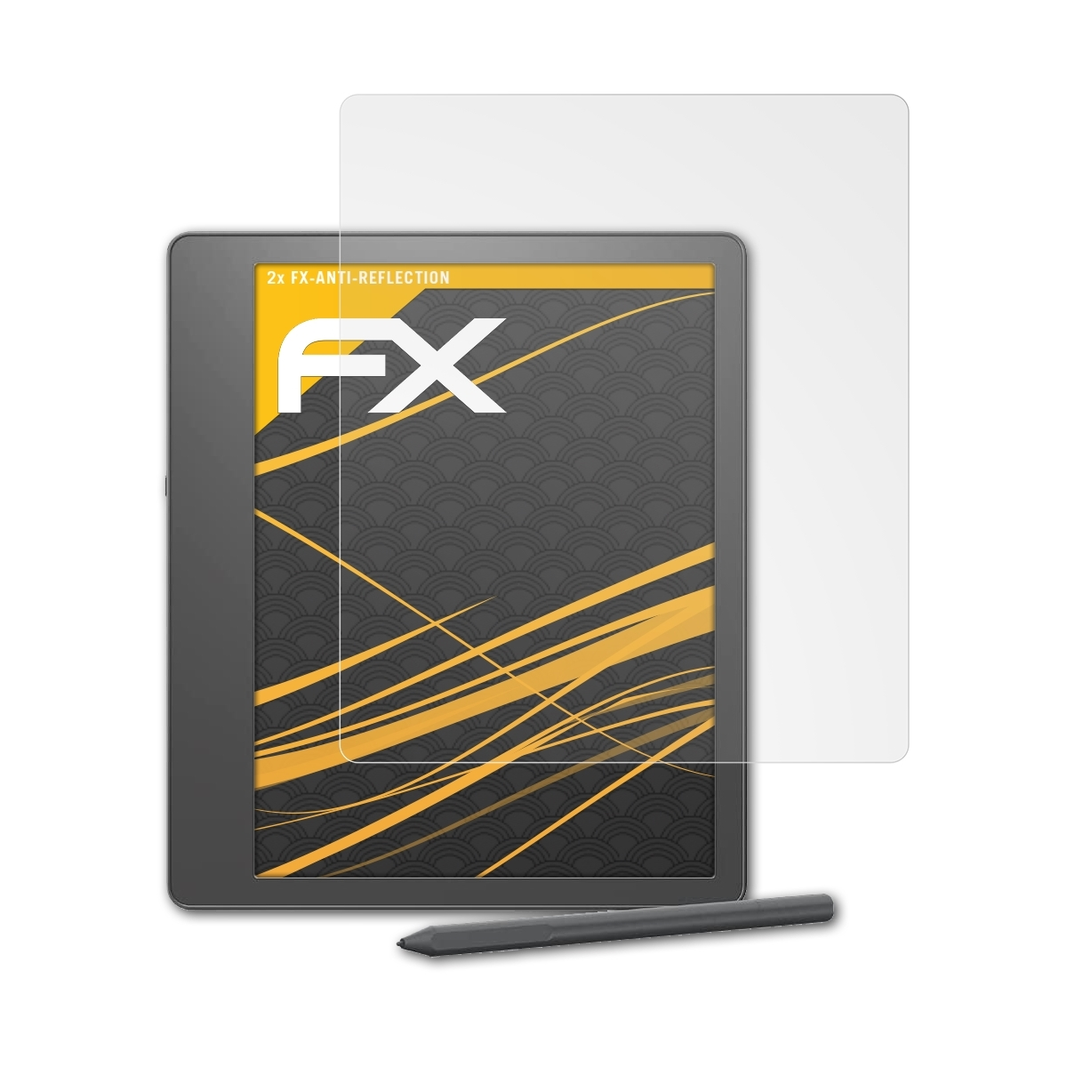 2x ATFOLIX Kindle Scribe) Amazon FX-Antireflex Displayschutz(für