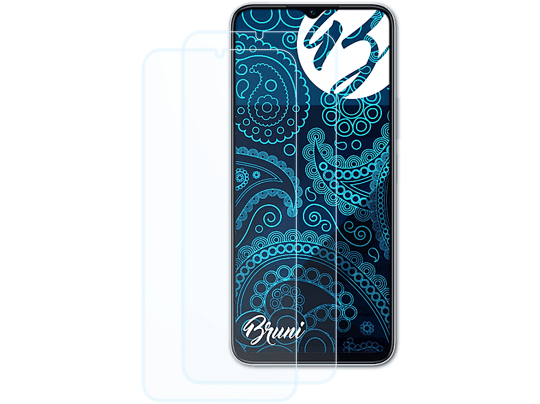 Honor 6C) 2x Schutzfolie(für BRUNI Play Basics-Clear