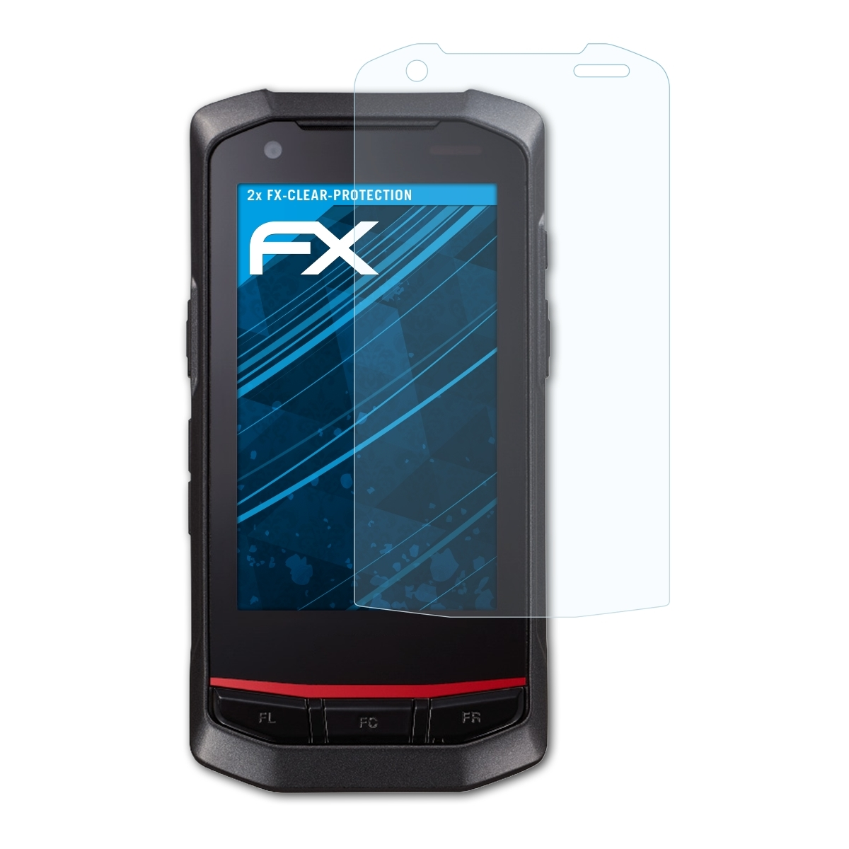 FX-Clear DX-A400GE) 2x Displayschutz(für Keyence ATFOLIX