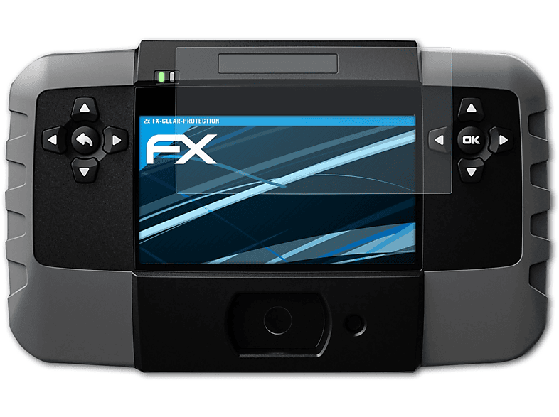 ATFOLIX 2x FX-Clear Displayschutz(für Topdon T-Ninja1000)