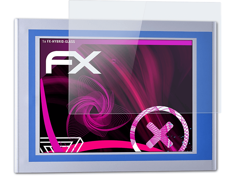 ATFOLIX FX-Hybrid-Glass Schutzglas(für Nodka Inch)) TPC6000-A082 (8