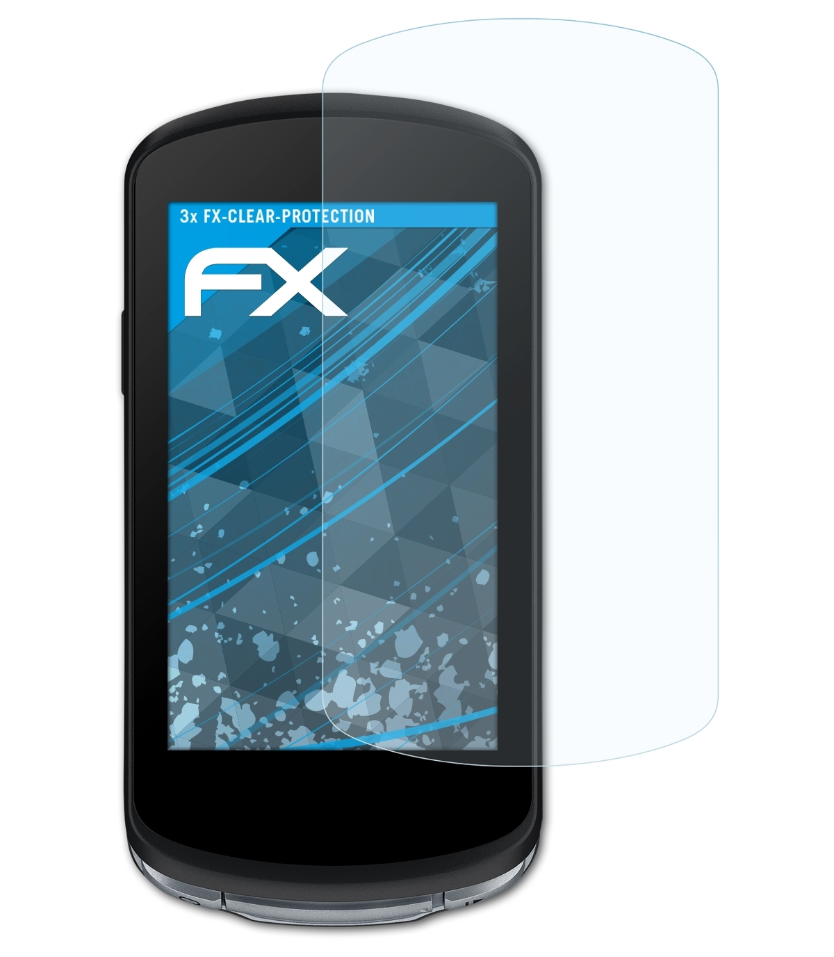 ATFOLIX 3x FX-Clear Edge 1040) Garmin Displayschutz(für