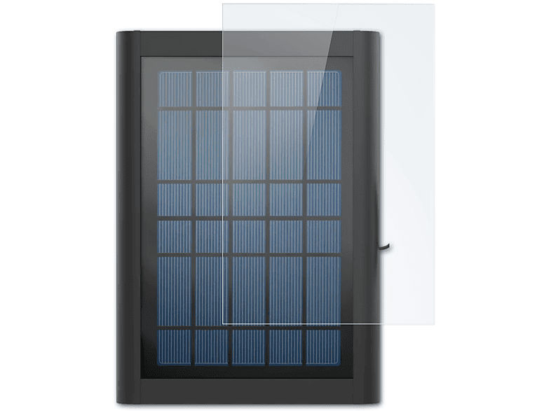 9H Ring ATFOLIX for (2.4W)) Schutzpanzer Doorbell Solar Displayschutz(für Panel Video