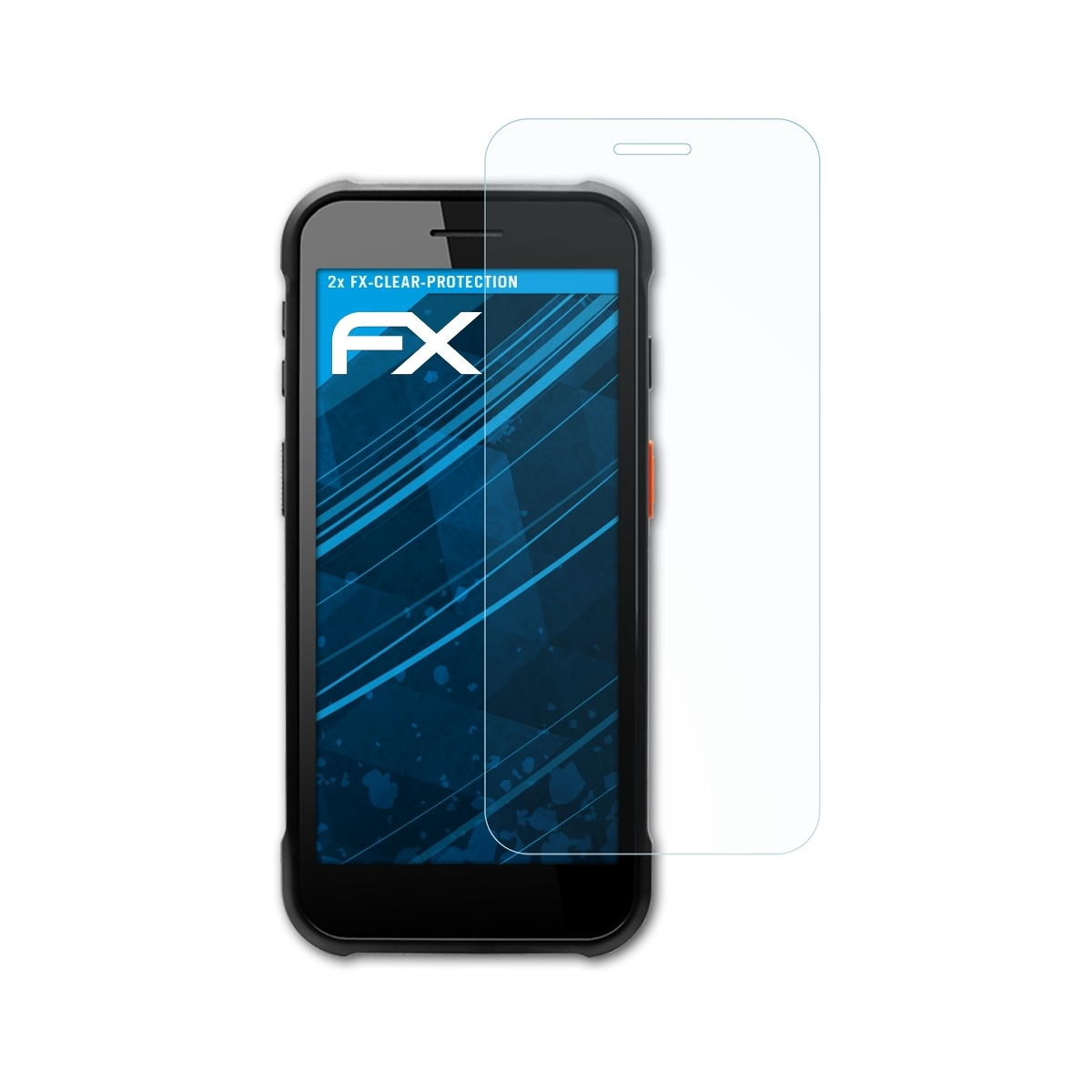 ATFOLIX 2x FX-Clear Point PM75) Mobile Displayschutz(für