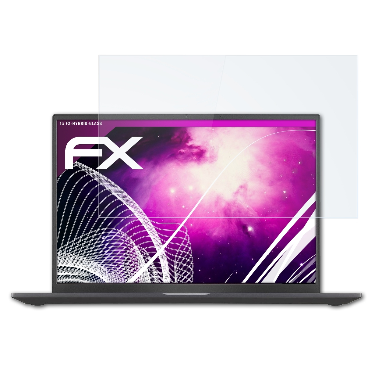 ATFOLIX FX-Hybrid-Glass Schutzglas(für (14U70Q)) Ultra PC LG