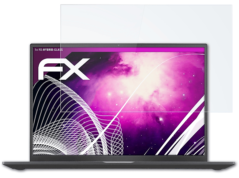 Ultra FX-Hybrid-Glass LG ATFOLIX PC Schutzglas(für (14U70Q))