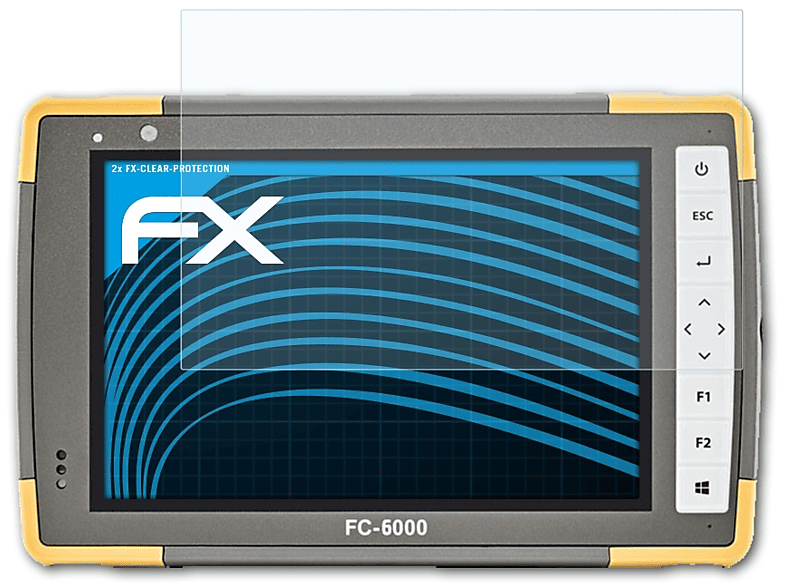 ATFOLIX 2x FX-Clear Topcon FC-6000) Displayschutz(für