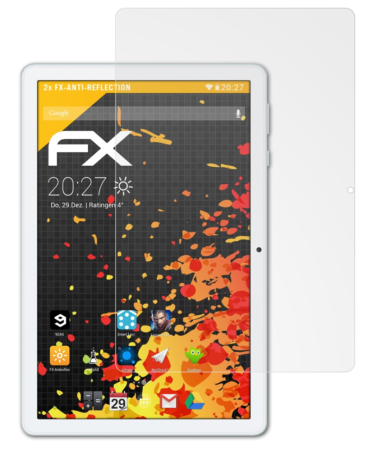 Lite) FX-Antireflex Pad ATFOLIX 2x Displayschutz(für Honor X8