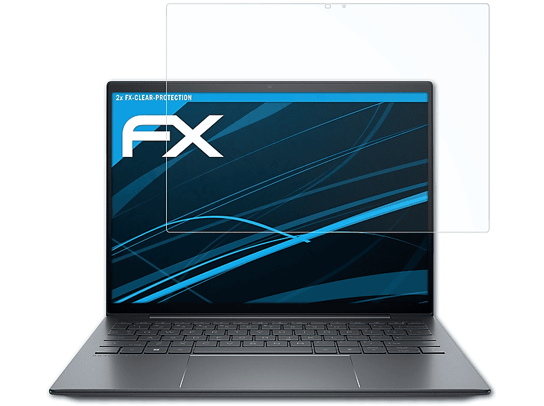 ATFOLIX 2x FX-Clear Displayschutz(für HP Elite Dragonfly G3)