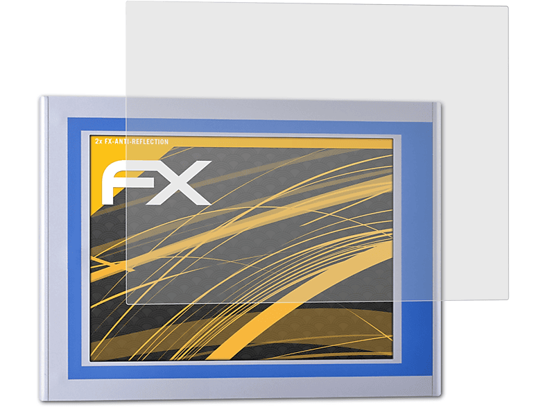 ATFOLIX 2x FX-Antireflex Displayschutz(für Nodka TPC6000-A103 (10.4 Inch))