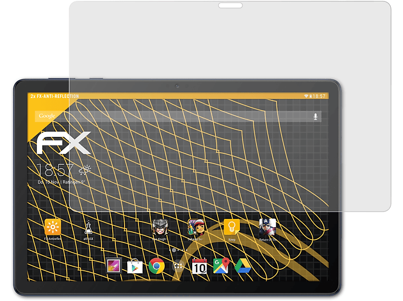 ATFOLIX 2x FX-Antireflex Displayschutz(für Huawei MatePad C5e)