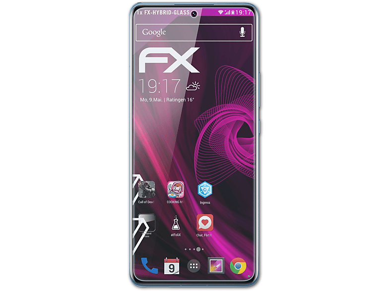 ATFOLIX FX-Hybrid-Glass Schutzglas(für Xiaomi 12T Pro)