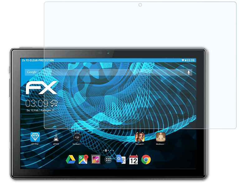 ATFOLIX 2x FX-Clear Displayschutz(für Prixton Expert)