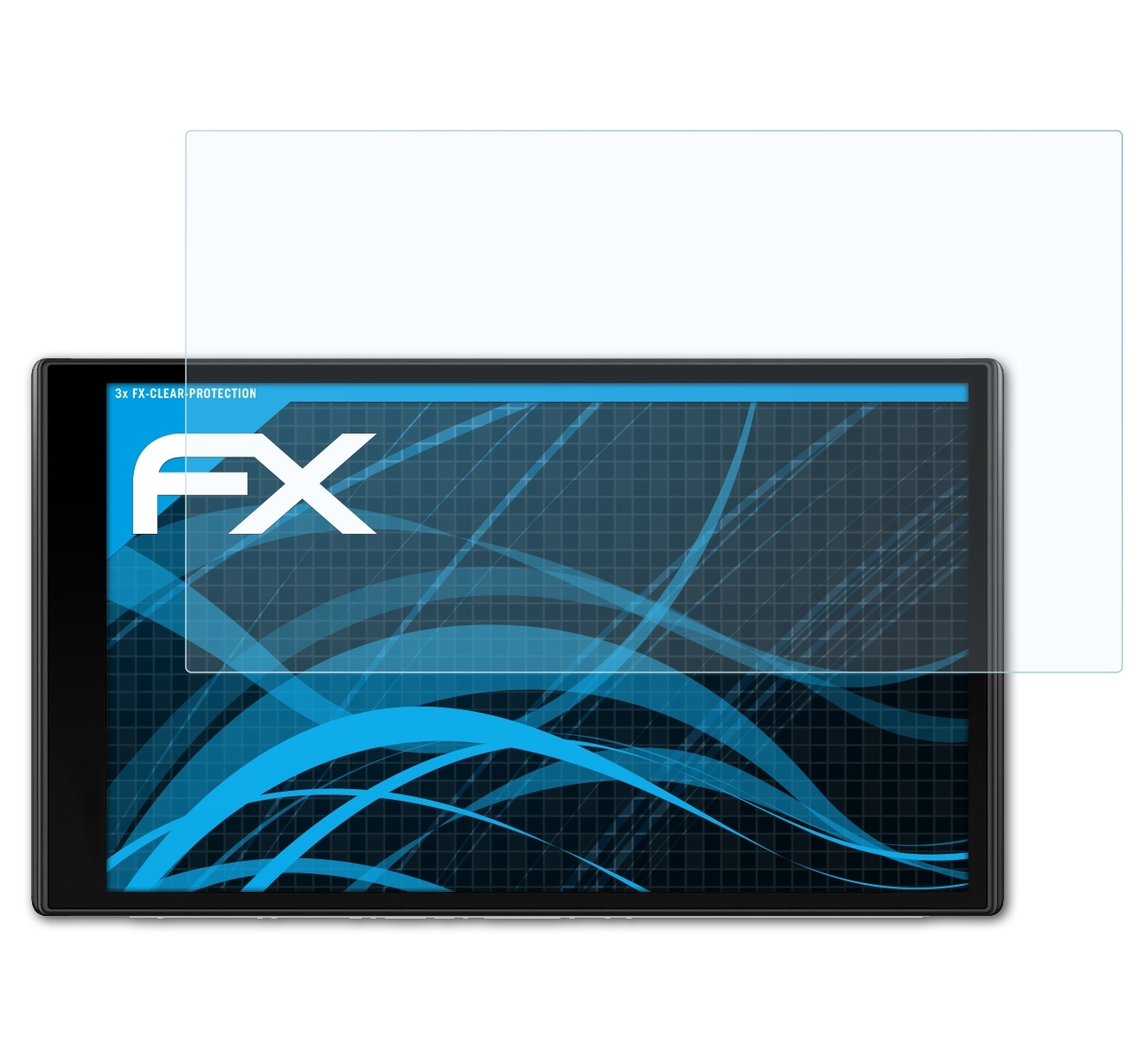 ATFOLIX 3x FX-Clear Displayschutz(für RV 780) Garmin