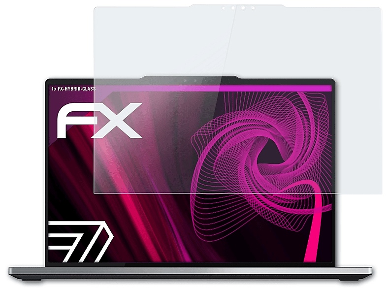 ATFOLIX FX-Hybrid-Glass Schutzglas(für Lenovo ThinkPad Z13)