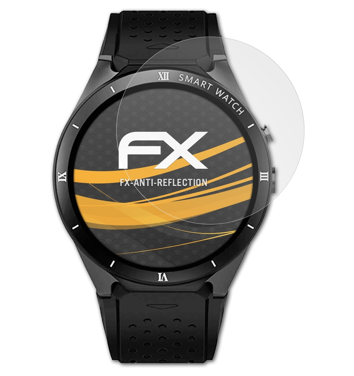 ATFOLIX 3x FX-Antireflex Displayschutz(für Prixton SW41)