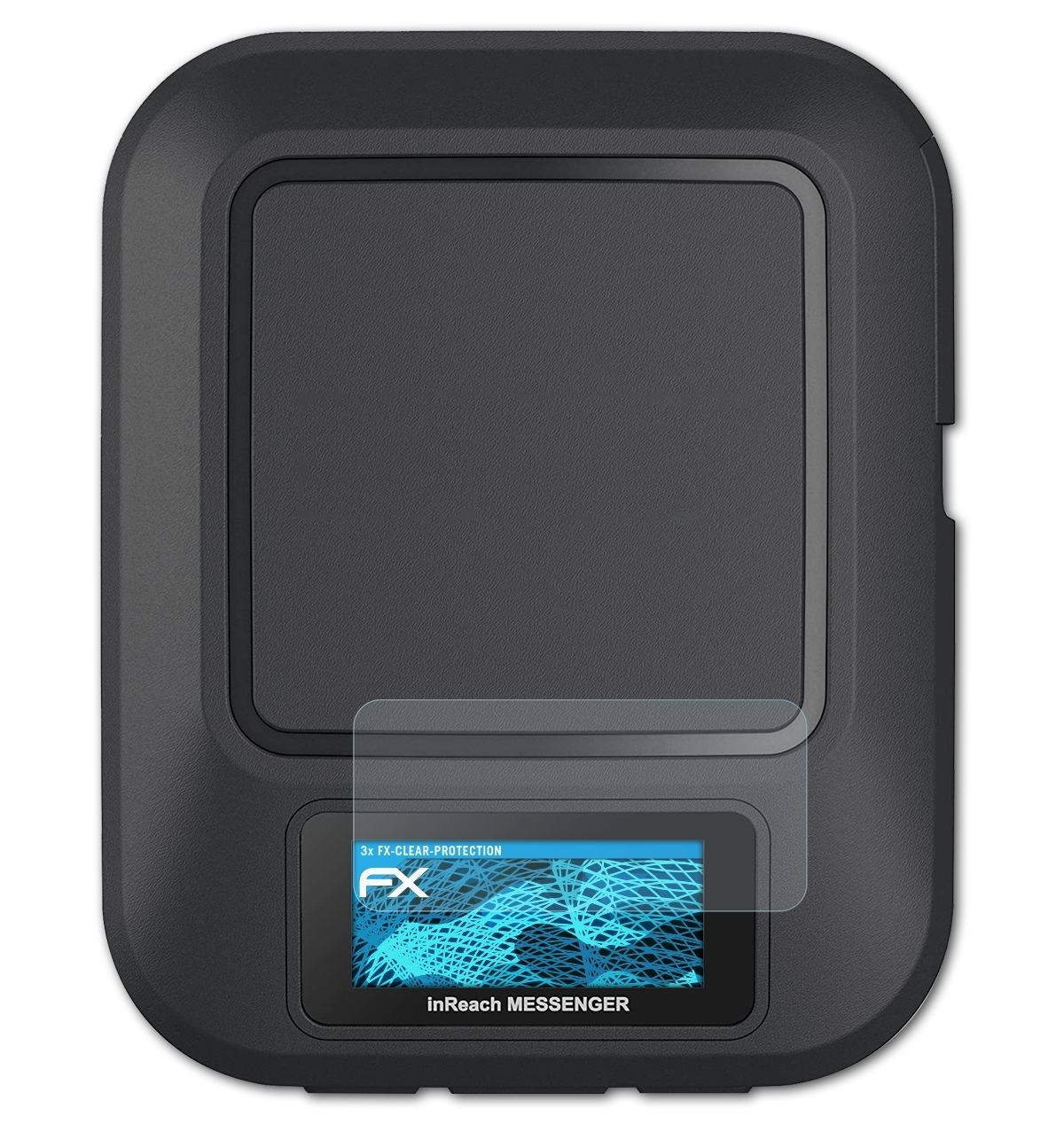 ATFOLIX Garmin 3x FX-Clear Messenger) inReach Displayschutz(für