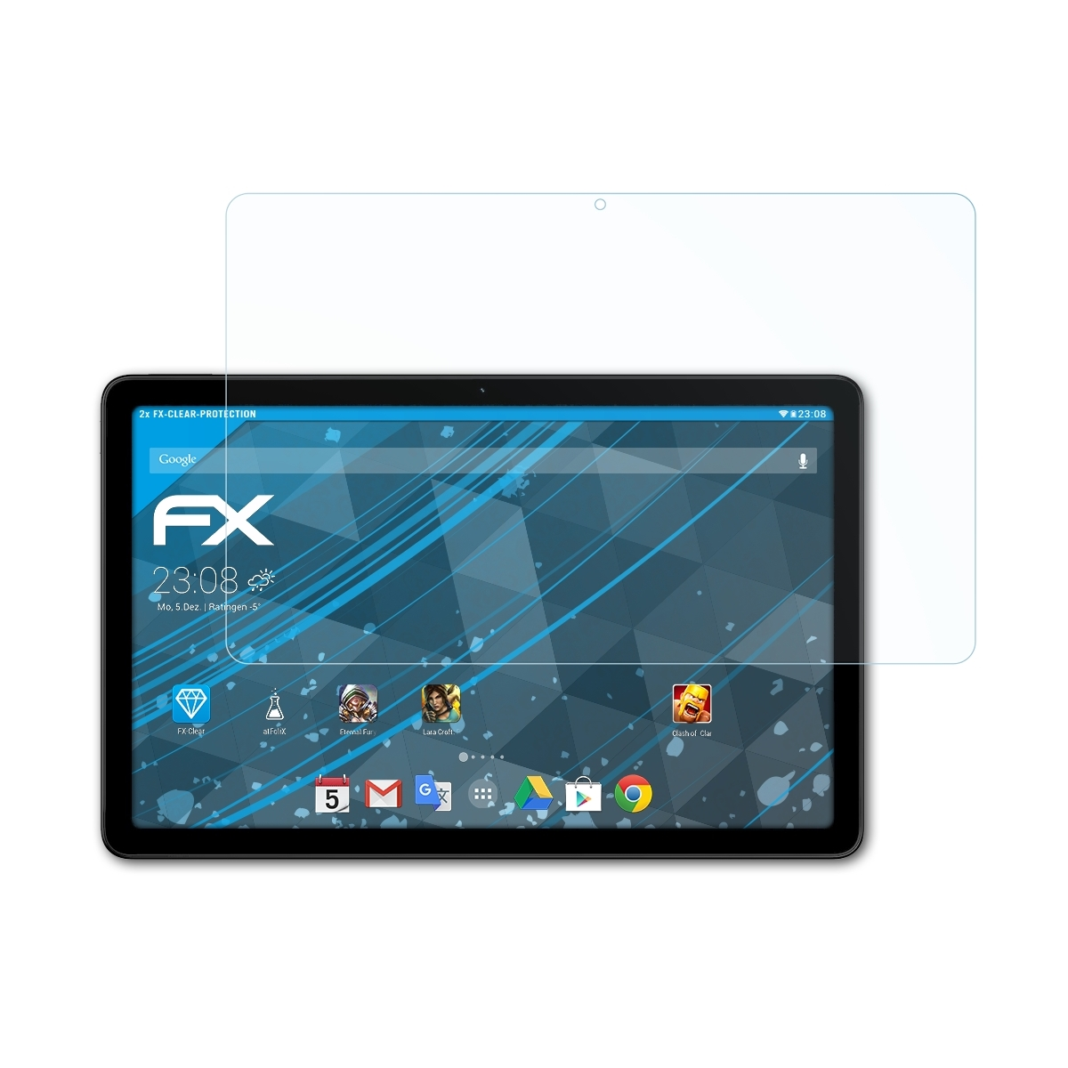 ATFOLIX 2x FX-Clear Nokia T21) Displayschutz(für