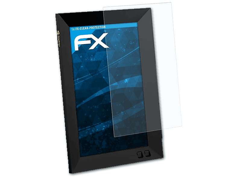 ATFOLIX FX-Clear Displayschutz(für Nixplay Smart 8 (8 Inch))