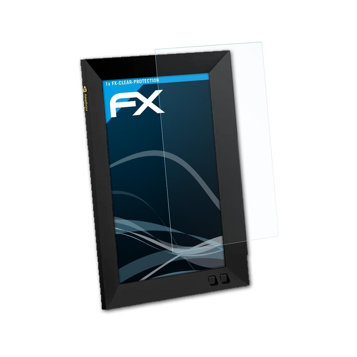 Inch)) ATFOLIX Displayschutz(für 8 Smart FX-Clear (8 Nixplay
