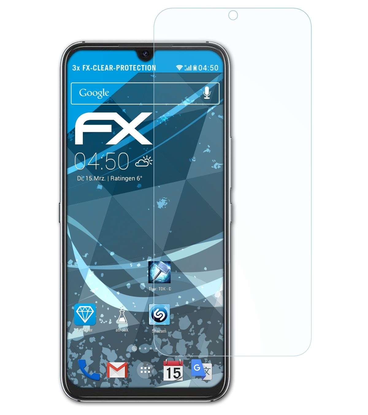 UMiDigi Displayschutz(für FX-Clear 3x Max) A9 ATFOLIX