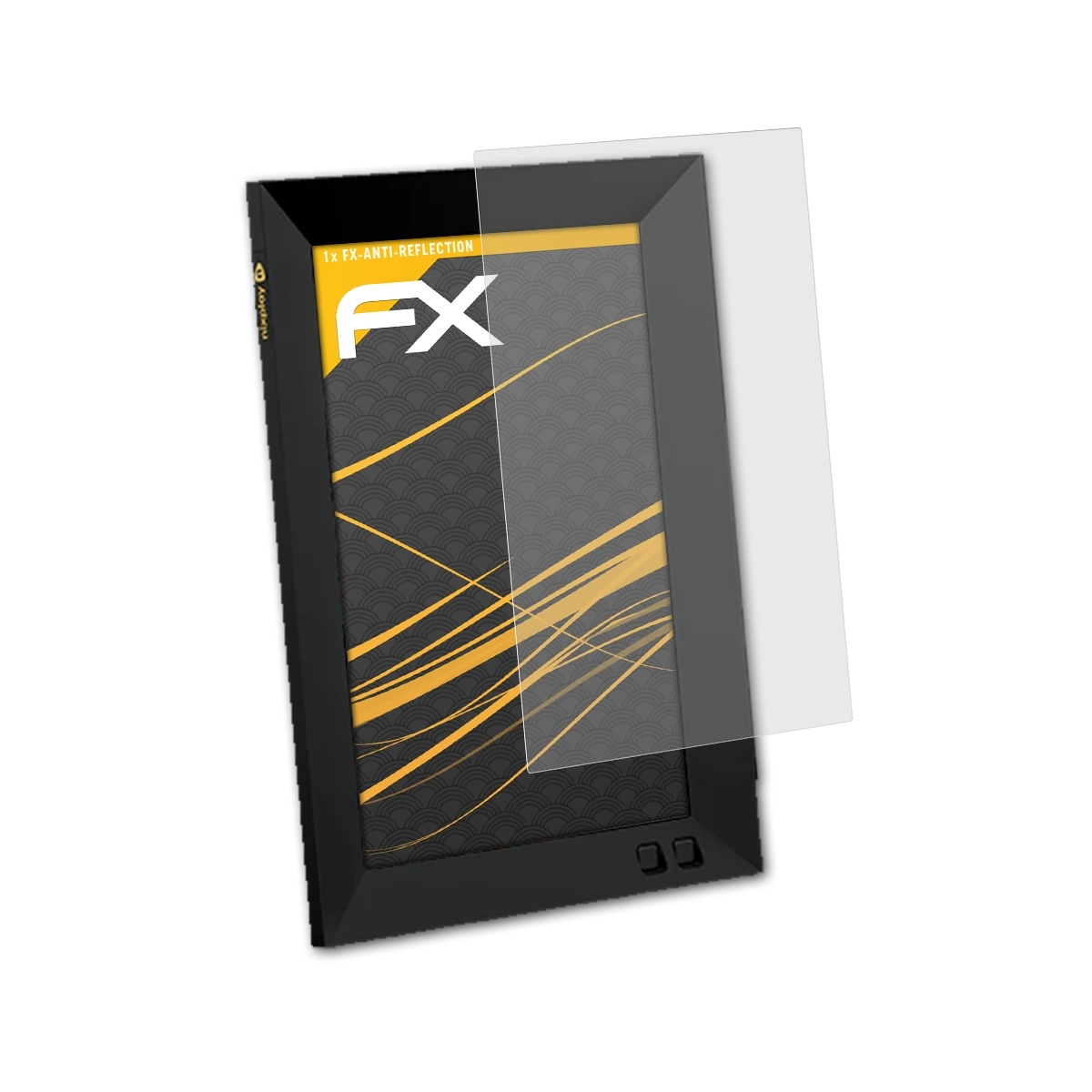 ATFOLIX FX-Antireflex 8 (8 Smart Inch)) Displayschutz(für Nixplay