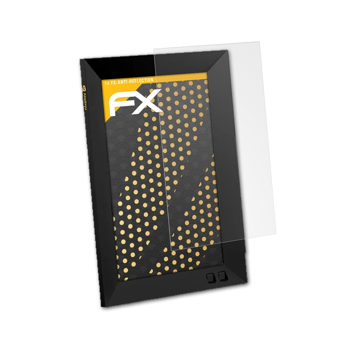 ATFOLIX FX-Antireflex Displayschutz(für Nixplay Inch)) Smart 8 (8