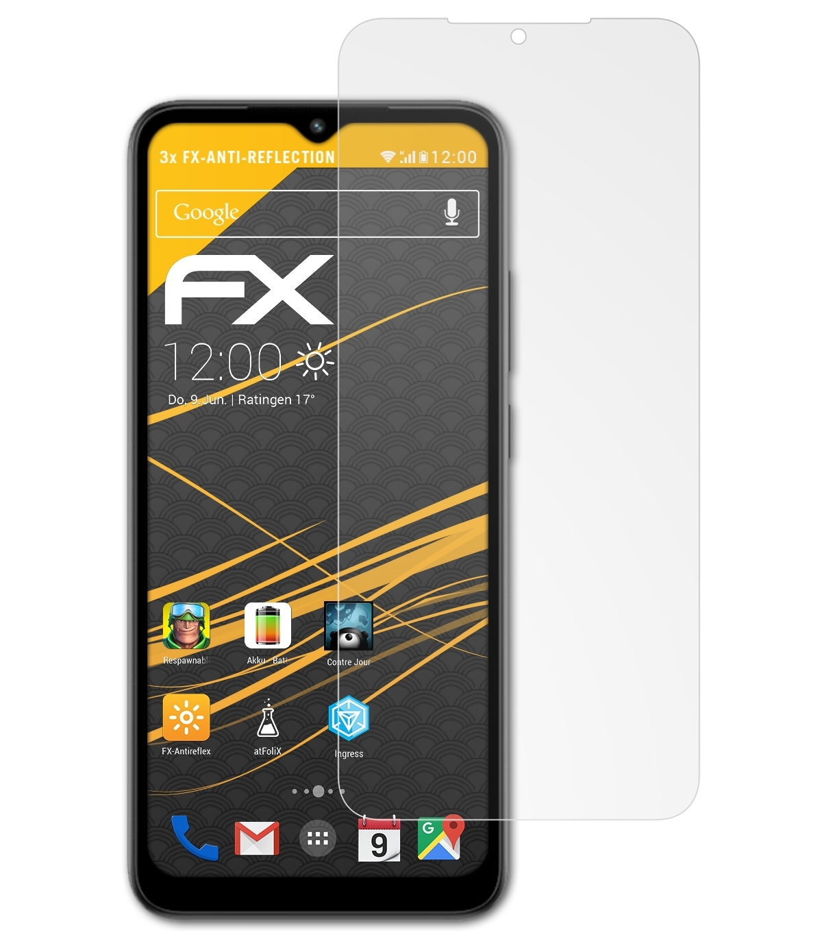 Xiaomi ATFOLIX A1 Redmi 3x Displayschutz(für FX-Antireflex Plus)
