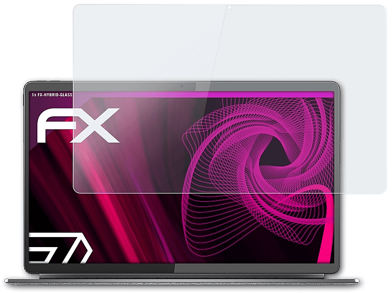 ATFOLIX FX-Hybrid-Glass Chromebook (Gen Schutzglas(für 6)) 5 Duet IdeaPad Lenovo