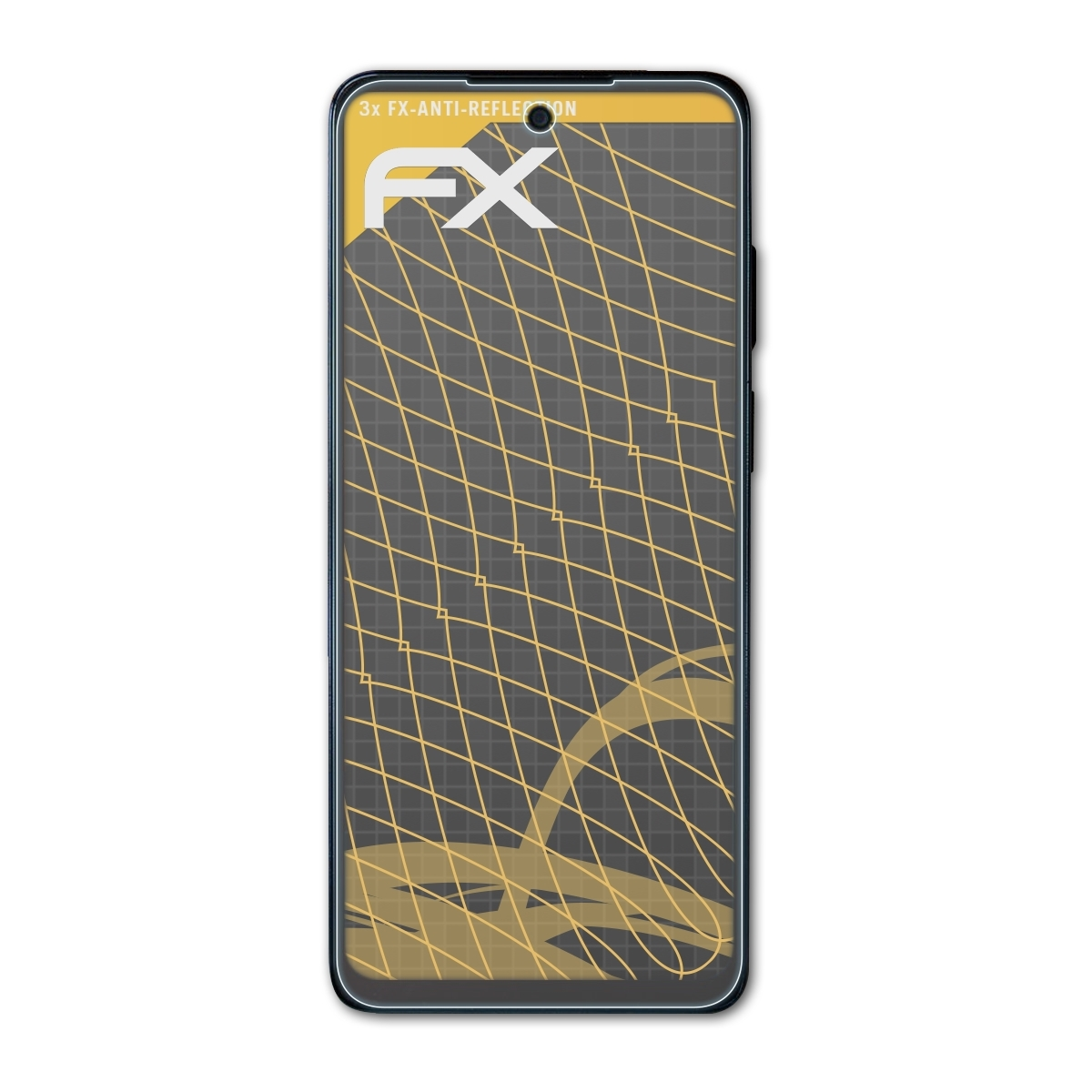 ATFOLIX 3x FX-Antireflex Moto Stylus G Displayschutz(für 5G (2022)) Motorola