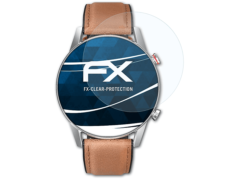 ATFOLIX 3x FX-Clear Displayschutz(für DTNO.1 DT95) | Smartwatch Schutzfolien & Gläser