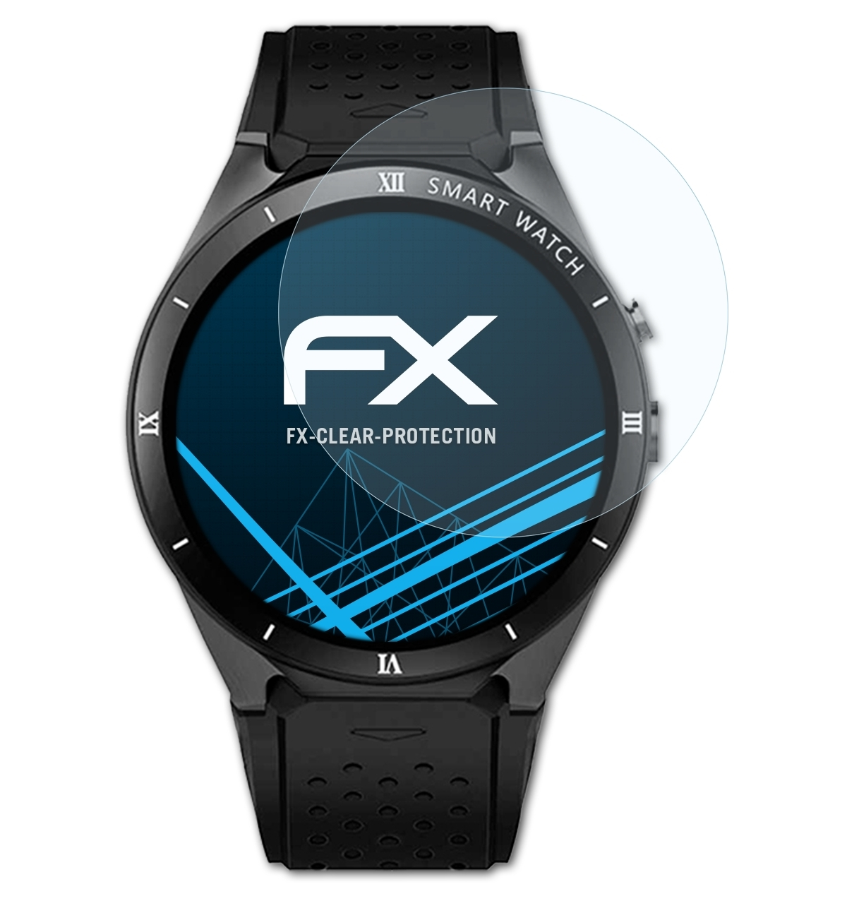 ATFOLIX 3x Displayschutz(für SW41) Prixton FX-Clear