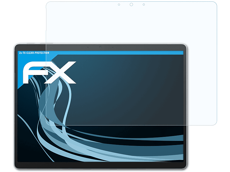 ATFOLIX 2x FX-Clear Displayschutz(für Surface Pro Microsoft 9)