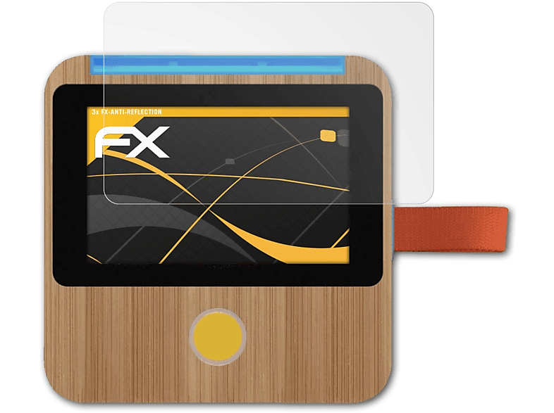 ATFOLIX 3x FX-Antireflex Displayschutz(für Tigerbox Touch)