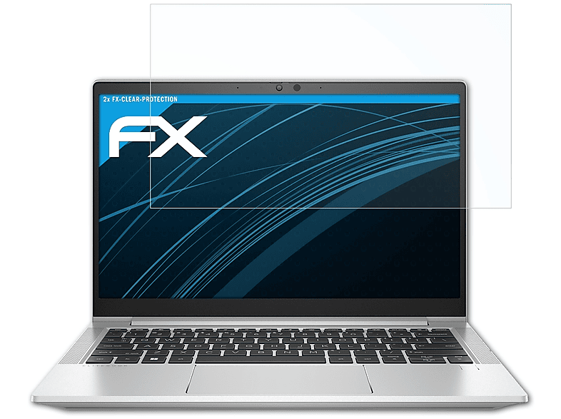 ATFOLIX 2x FX-Clear Displayschutz(für HP EliteBook 630 G9)