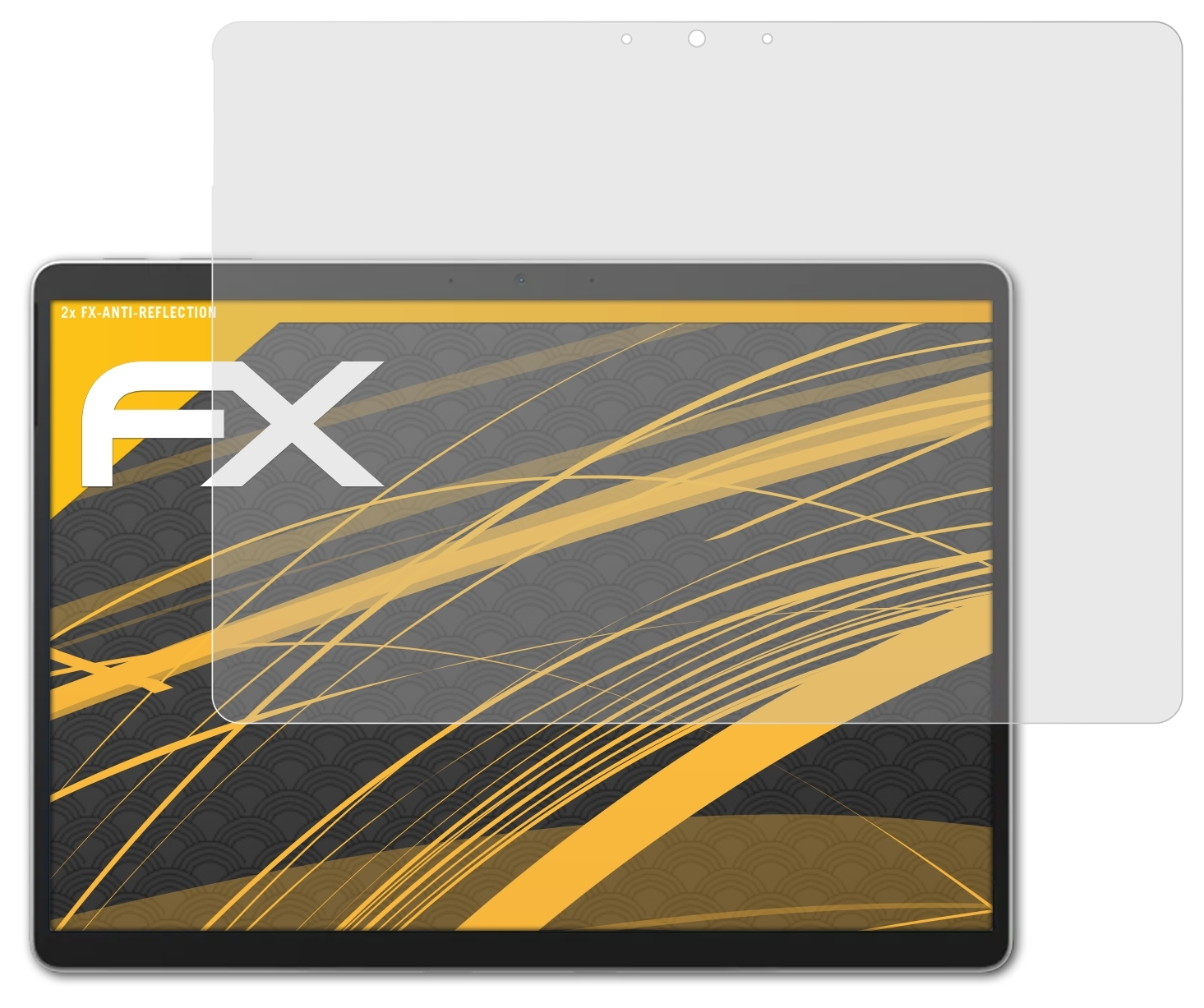 Surface Pro 9) FX-Antireflex ATFOLIX Displayschutz(für 2x Microsoft