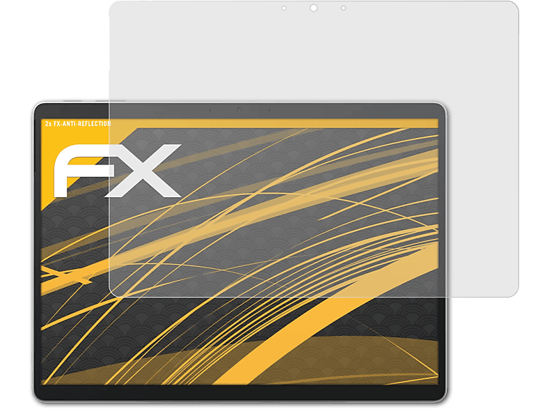 2x Pro 9) Displayschutz(für FX-Antireflex Surface ATFOLIX Microsoft
